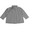 Kids Eos Shirt, Blue Gingham Check - Shirts - 2