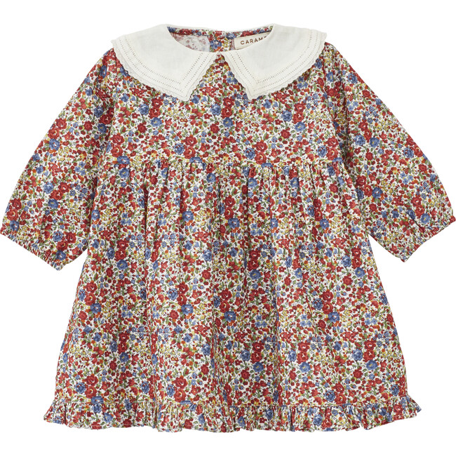 Baby Carlisle Large Peter Pan Collar Dress, Emma And Georginia - Dresses - 1