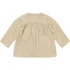 Baby Adonis Shirt With Button Placket, Sand Cotton - Shirts - 3