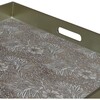 Mirror Tray With Handles, Sand Floral - Accents - 2 - thumbnail