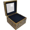 Mirror Square Box, Antique Gold And Silver - Accents - 2