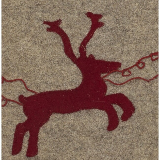 Christmas Table Runner, Reindeer And Sleigh - Accents - 5