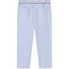 Mindy Seersucker Scallop Pant, Vista Blue - Pants - 2