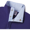 Hollis Snap Placket Sustainable Fleece Pullover, White - Sweatshirts - 2