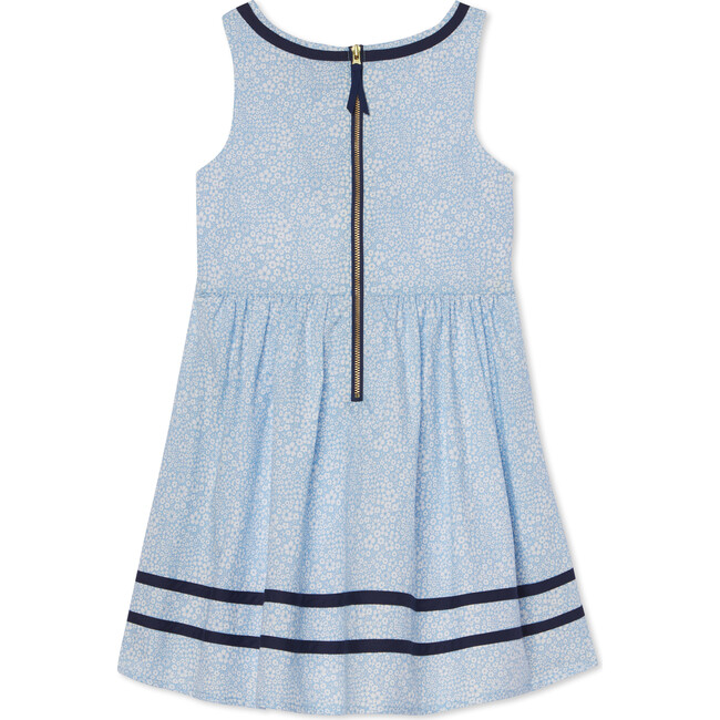 Charlotte Jacqueline's Blossom Liberty Poplin Dress, Blue - Dresses - 2