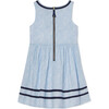 Charlotte Jacqueline's Blossom Liberty Poplin Dress, Blue - Dresses - 2