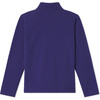 Hollis Snap Placket Sustainable Fleece Pullover, White - Sweatshirts - 3