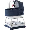 Sweetli Nurture Bassinet, Denim Melange - Bassinets - 1 - thumbnail