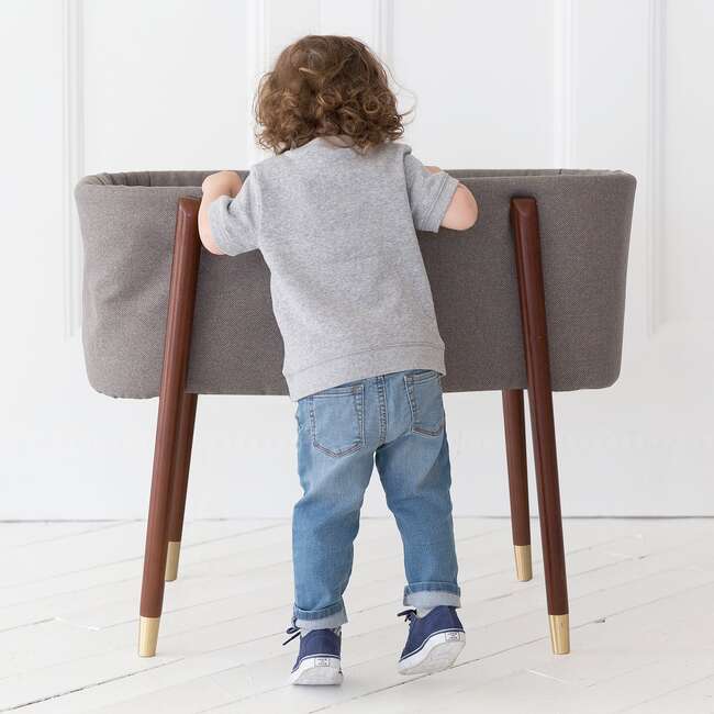 Sova Bassinet, London Grey - Bassinets - 2