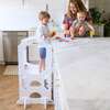 The Learning Tower, Soft White - Play Tables - 2