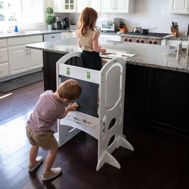 Limited Edition Learning Tower, Soft White - Play Tables - 3