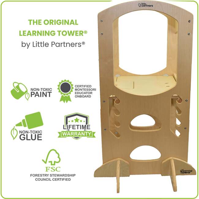 The Learning Tower, Natural - Play Tables - 5