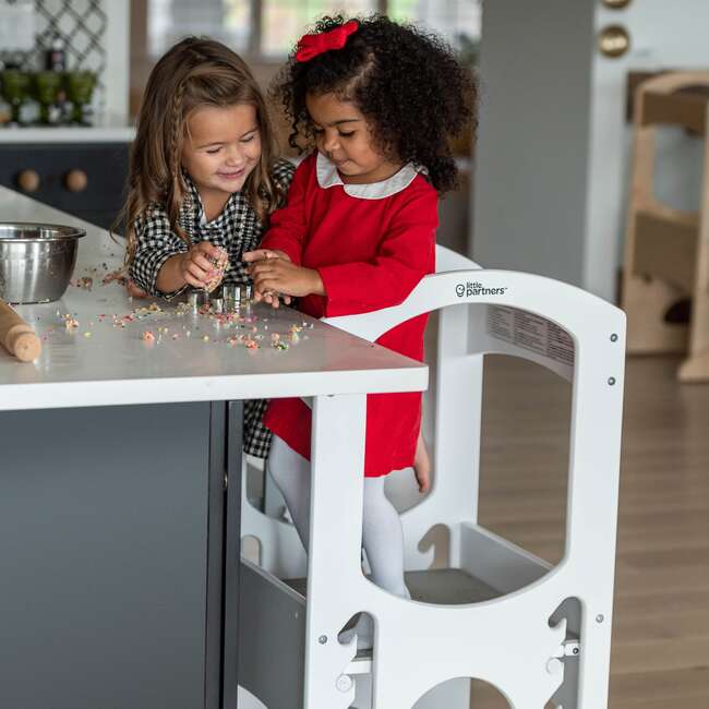 The Learning Tower, Soft White - Play Tables - 3