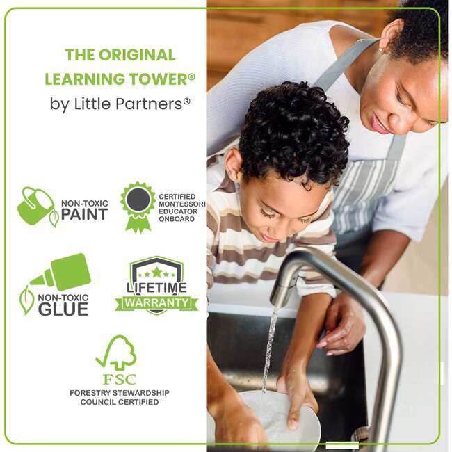 The Learning Tower, Ebony - Play Tables - 5