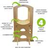 The Learning Tower, Natural - Play Tables - 6