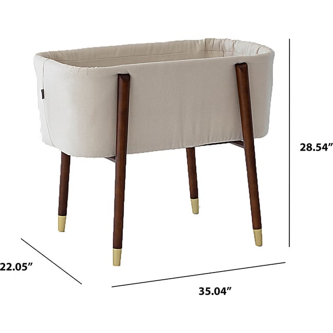 Sova Bassinet, Irish Cream - Bassinets - 7