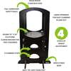 The Learning Tower, Ebony - Play Tables - 6