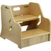 StepUp Step Stool, Natural - Kids Seating - 1 - thumbnail
