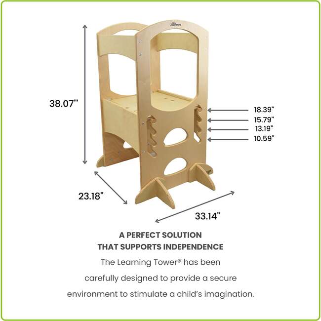 The Learning Tower, Natural - Play Tables - 7