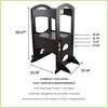 The Learning Tower, Ebony - Play Tables - 7