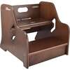StepUp Step Stool, Espresso - Kids Seating - 1 - thumbnail