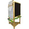 Tri-Sided Art Center, Natural with Apple Green - Play Tables - 4
