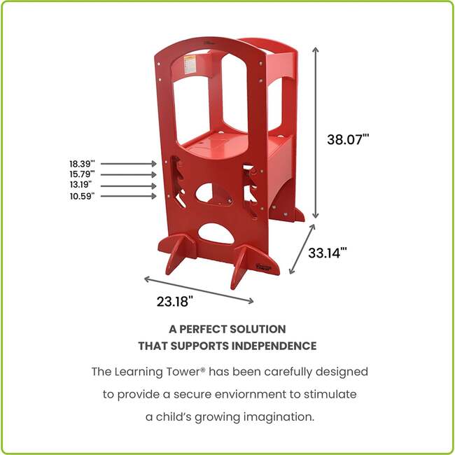 The Learning Tower, Red - Play Tables - 5