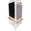 Tri-Sided Art Center, Soft White with Natural - Easels & Art Tables - 4