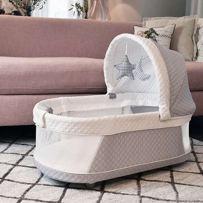 Journey 2-in-1 Bassinet, Grey - Bassinets - 4