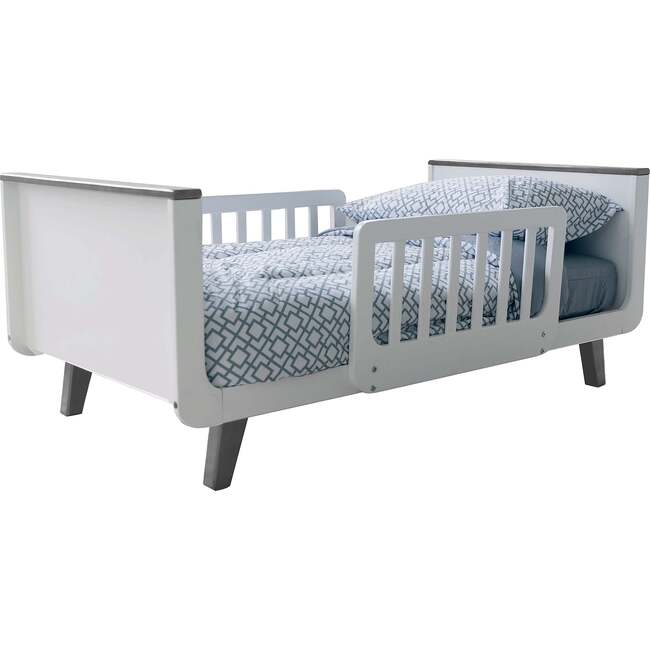 MOD Toddler Bed, White & Earl Grey