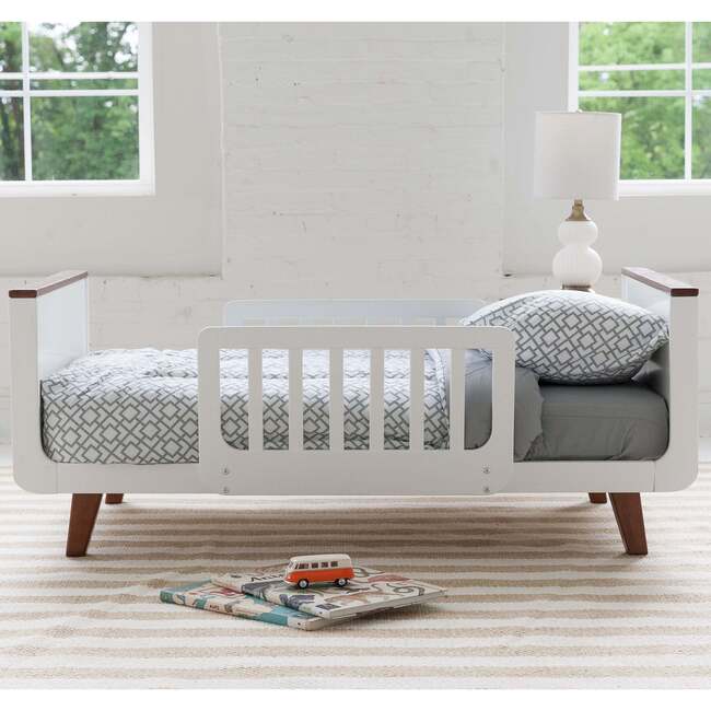 MOD Toddler Bed, White & Espresso - Beds - 2