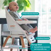 2-in-1 Turn-A-Tot High Chair, Grey Taupe - Highchairs - 7