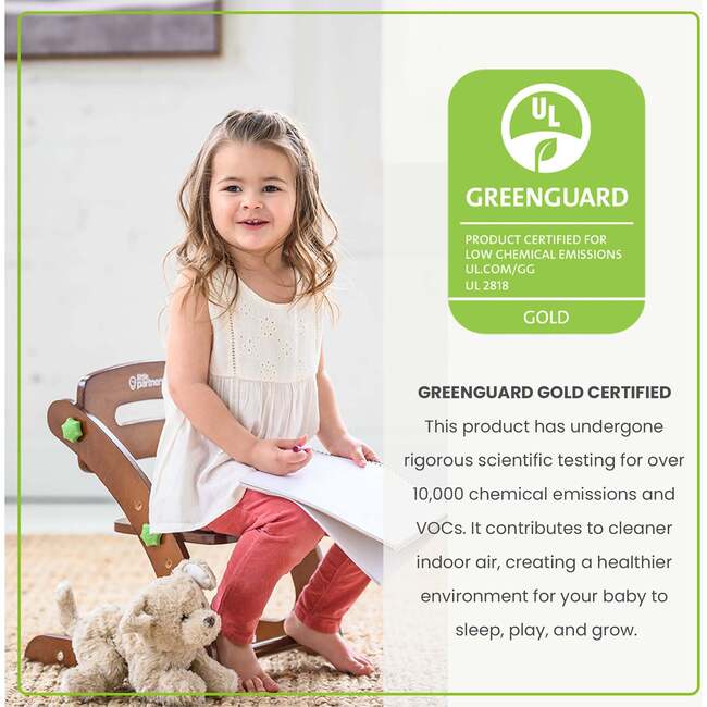 Grow with Me Chair (Set of 2), Espresso - Kids Seating - 5