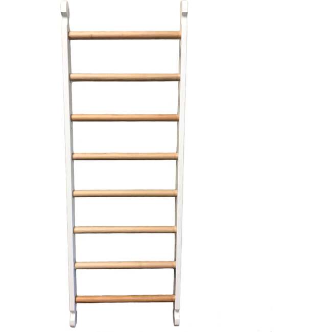 Climbing Ladder, Soft White w/ Natural