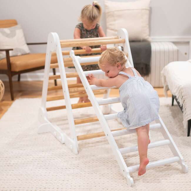 Climbing Ladder, Soft White - Climbers & Play Gyms - 2