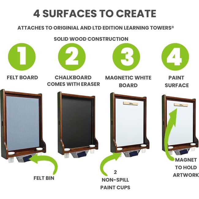 Learn N Share Easel, Natural - Play Tables - 4
