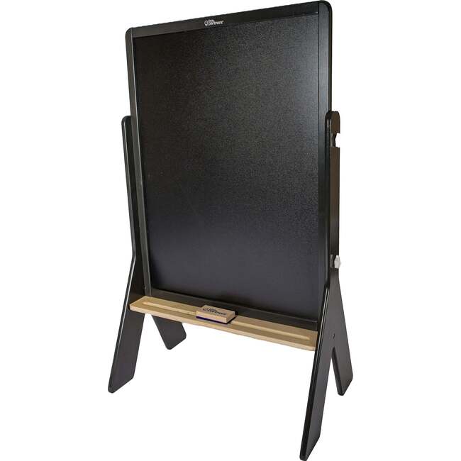 Contempo Art Easel, Charcoal with Natural - Play Tables - 5