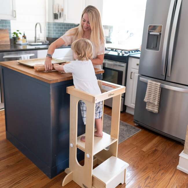 Explore N Store Learning Tower, Natural - Play Tables - 4