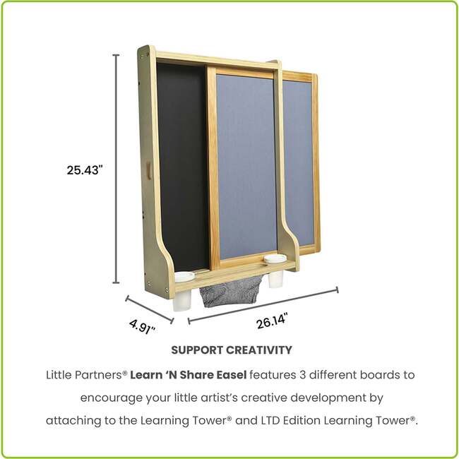Learn N Share Easel, Natural - Play Tables - 5