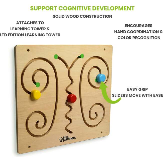 Activity Board for Learning Towers, Butterfly - Play Tables - 4