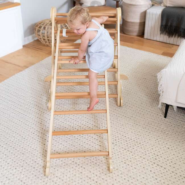 Climbing Ladder, Natural - Climbers & Play Gyms - 3