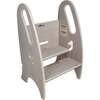 3-in-1 Growing Step Stool, Premium Ivory - Kids Seating - 1 - thumbnail