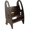 3-in-1 Growing Step Stool, Espresso - Kids Seating - 1 - thumbnail