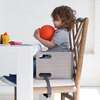 3-in-1 Learning Booster, Rainbows on Slate Grey - Booster Seats - 2