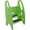 3-in-1 Growing Step Stool, Apple Green - Kids Seating - 1 - thumbnail
