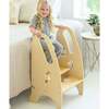 3-in-1 Growing Step Stool, Natural - Kids Seating - 2