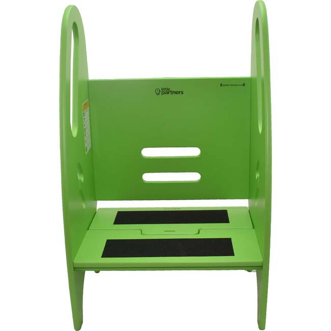 3-in-1 Growing Step Stool, Apple Green - Kids Seating - 2