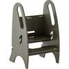 3-in-1 Growing Step Stool, Olive Green - Kids Seating - 3