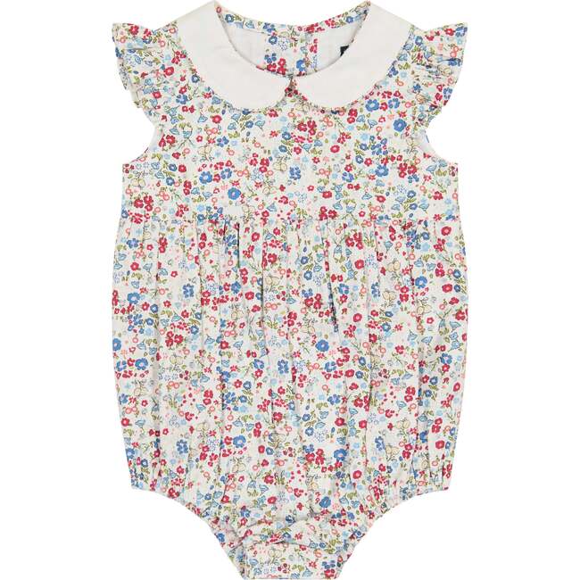 Phoebe Peter Pan Collar Bubble, Ditsy Floral