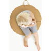 Mini Floor Circle Cushion, Camel - Kids Seating - 2